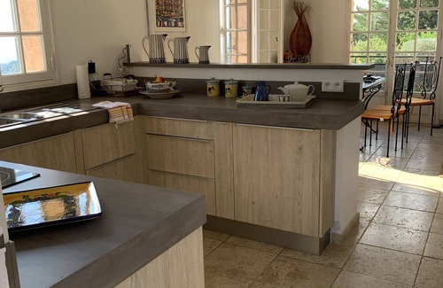 La Garde-Freinet Villa | Hillside Village House With Air Con Bedrooms And Stunning Views