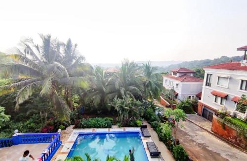 Saipem Villa | Hilltop 4BHK Villa with Private Pool Near Candolim