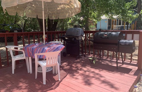 Big Bear Lake House | Hiner Haven - Walk to Shuttle, Fireplace, Barbecue