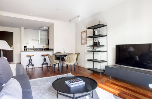 West End Apartment | Hip North Station 2BR w/W/D, Terrace & Gym, nr TD Garden, by Blueground