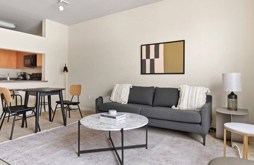 South San Francisco Apartment | Hip South SF 1BR w/ W/D, Gym, Pool, next to BART & TJ, by Blueground