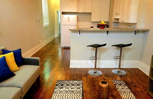 Faubourg Lafayette House | Historic and Stylish Shotgun Duplex Gem with Courtyard! 2/2