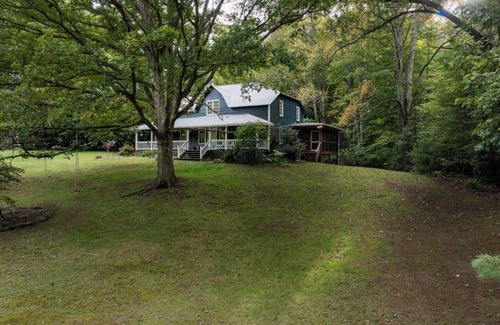 Celo Cabin | Historic cabin on 14 acres in the mountains of western NC, Wi-Fi & W-D