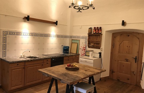 Cinuos-Chel Ski Chalet | Historic Engadine house "Chesa Delfins"