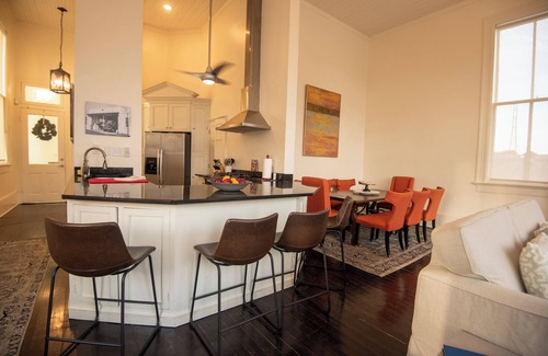 Faubourg Marigny Bed & Breakfast | Historic Firehouse in the French Quarter! Penthouse suite 2 bds/2bths.