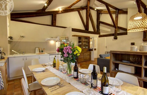 Sainte-Croix-en-Jarez Cottage | Historic 3BR Gîte with Private Bathrooms, WiFi, and Garden near Lyon