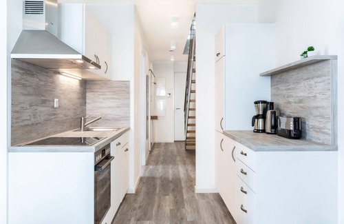 Grossenbrode Apartment | Hochwertiges Penthouse Über Zwei Ebenen mit Galerieschlafzimmer und Meerblick