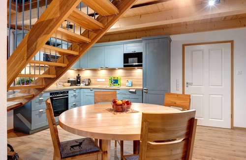 Koenigsfeld im Schwarzwald House | Holiday Home 'Kornspeicher Untere Mühle' with Private Terrace and Wi-Fi