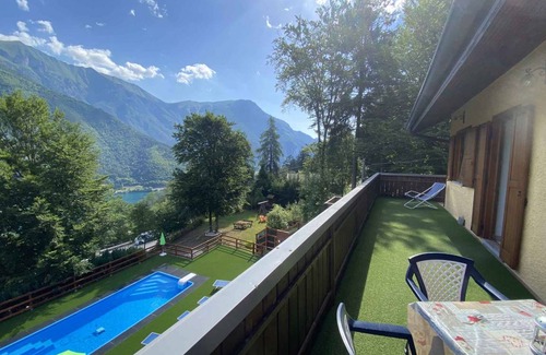 Pieve di Ledro Apartment | Holiday apartment with pool and on the first floor