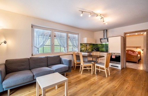 Wolfach Apartment | Holiday Apartment 'Waldblick' with Shared Pool and Large Terrace