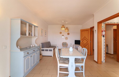 Santa Eulalia Apartment | Holiday Apartment Apartamentos Ninho das Gaivotas 512 with Wi-Fi, A/C, Pool, Garden & Balcony; Parking Available