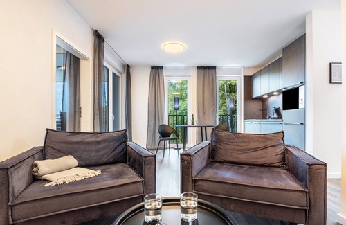 Altenbeken Apartment | Holiday Apartment "Egge Resort 7g" with Balcony, Whirlpool and Sauna