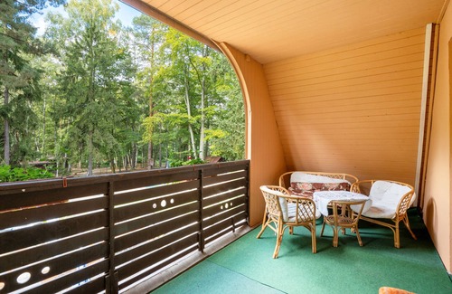 Kollm Apartment | Holiday Apartment 'Finnhütte' with Balcony