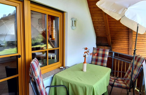 Elzach Apartment | Holiday Apartment 'Herrschaftssitz' with Shared Terrace, Shared Garden and Wi-Fi