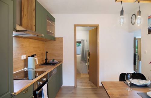 Farchant Apartment | Holiday Apartment 'Wankblick' with Mountain View, Private Terrace and Wi-Fi