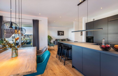 Uehlingen-Birkendorf House | Holiday Home 'Ferienhaus Lencer' with Private Terrace, Private Garden and Wi-Fi