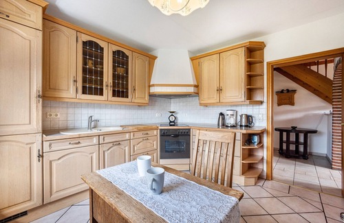 Schafstedt House | Holiday Home 'Ferienhaus Erlengrund A' with Private Terrace, Private Garden and Wi-Fi