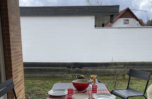 Hofgeismar House | Holiday Home 'Haus Am Reithagen' with Private Terrace, Private Garden and Wi-Fi