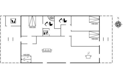 Blokhus House | Holiday Home Laulu - 2km from the sea by Interhome