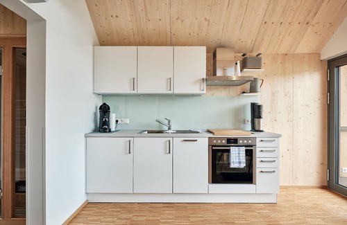 Bad Saulgau Ski Chalet | Holiday Home 'Luxus Chalet Nr 7b' with Sea View, Wi-Fi and Air Conditioning