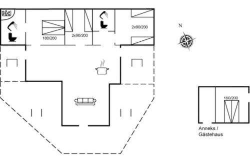 Haslevgarde House | Holiday Home Nanni - from the sea by Interhome