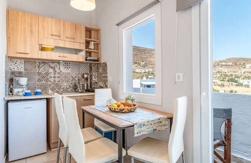 Agios Ioannis House | Holiday Home 'Porto Galini Tinos Myrsini 106' with Private Terrace, Wi-Fi and Air Conditioning