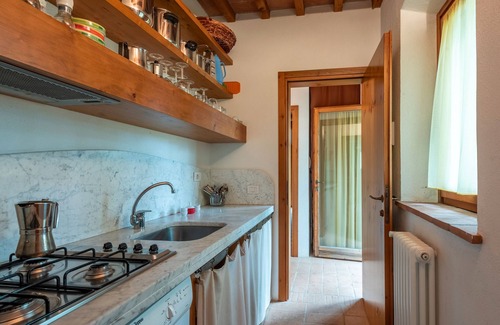 Montieri Apartment | Holiday Home 'San Michele - Casa Convento' with Mountain View, Shared Pool and Wi-Fi
