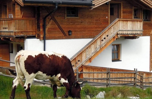 Hochkrimml House | Holiday Home 'Silberleiten' for 14 Persons with Mountain View, Private Terrace and Wi-Fi