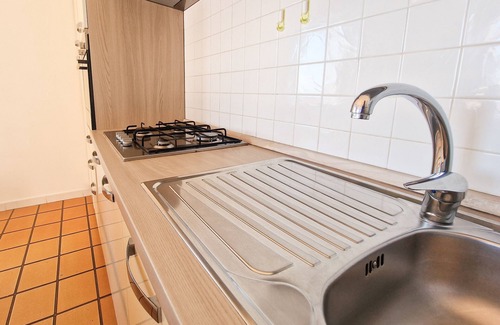 Portoferraio House | Holiday Home 'Trilocale Maestrale Beach' with Sea View, Terrace and Air Conditioning