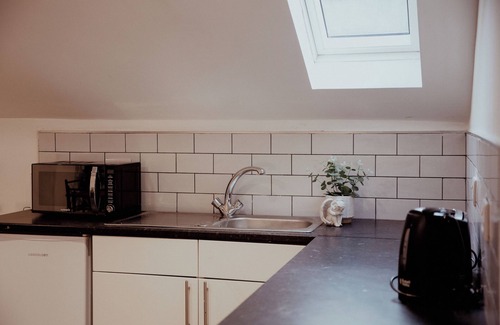 Holmfirth Apartment | Holmfirth converted bank: centre of Town