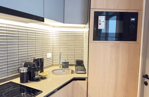 Lastarria Apartment | HOM | Departamento Estilo Loft Terraza Planta baja