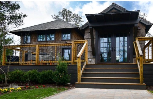 Wyoming Cabin | Home w/2-Story Windows + Studio | 70+ Amenities