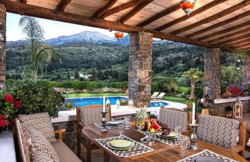 Pemonia House | Home with Garden & Pool for All