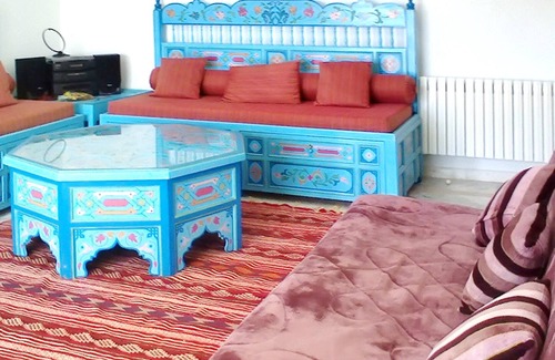 Les Deux Oueds Apartment | Homerez - 50 m away from the beach! Nice appartement for 6 ppl. with shared pool