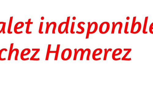 Ave et Auffe Ski Chalet | Homerez - Beautiful chalet for 4 ppl. at Rochefort