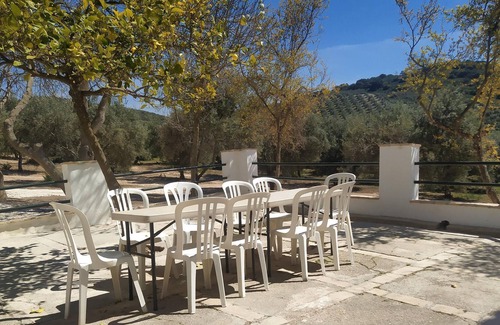 Estepa House | Homerez - Big house for 9 ppl. with shared pool and terrace at Estepa