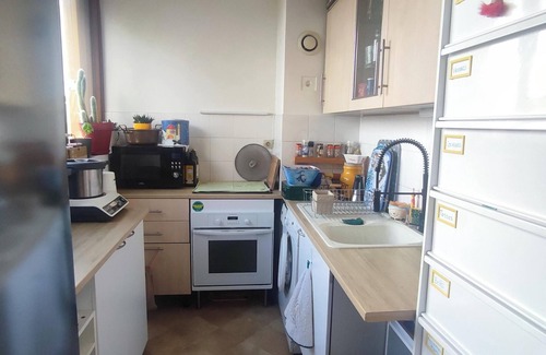 Quartier Centre Ville Apartment | Homerez - Charming Apartment in Massy - 64m² with Balcony and Parking