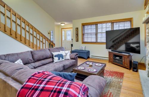 Gouldsboro House | Hot Tub and Game Room Cozy Big Bass Lake Home!