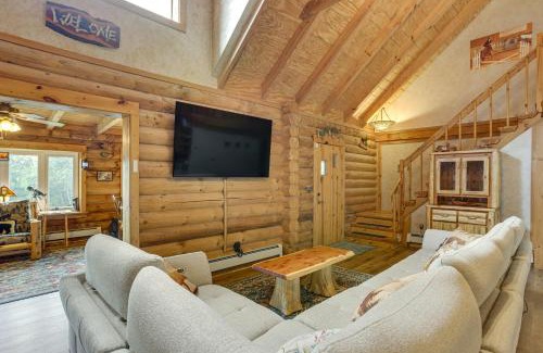 Crellin House | Hot Tub, Game Room and Fall Views Deep Creek Cabin