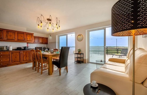 San Lawrenz Apartment | Hot Tub & Sea Views @ 3BR Apt w/Incredible Terrace