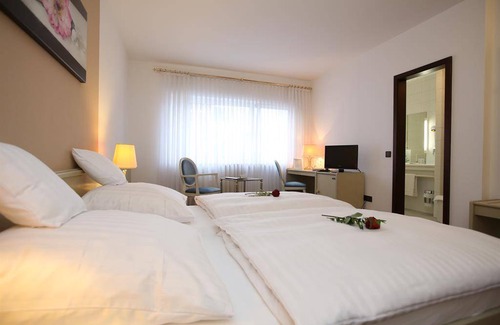 Montabaur Hotel | Hotel ∙ Double room, shower and bath, toilet, standard