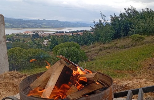 Guatavita House | Hotel Hacienda Montepardo. The best view of Guatavita and the Tomine Reservoir.