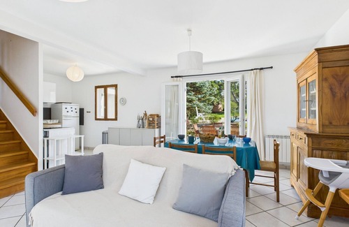 Pleneuf-Val-Andre Ski Chalet | House for 6 by the sea - Garden and swimming pool