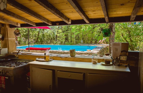 Uzes House | House in the woods