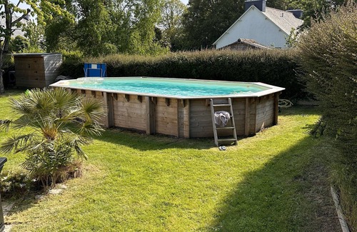 Saint-Cast-le-Guildo House | House with heated pool near beaches