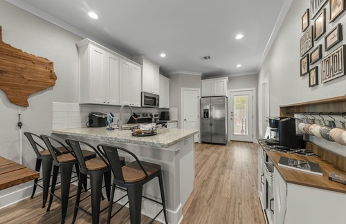 College Station House | Howdy Hideaway! Texas-Sized Fun at A&M: Arcade, Slide, Fire Pit, 85" TV & More!