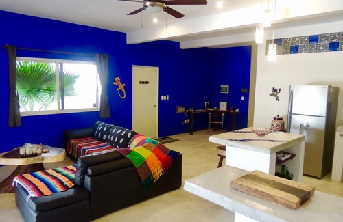 Tulum City Center House | Huge pool. Central location near food park. Private. Quiet street. Fast Wi-Fi.