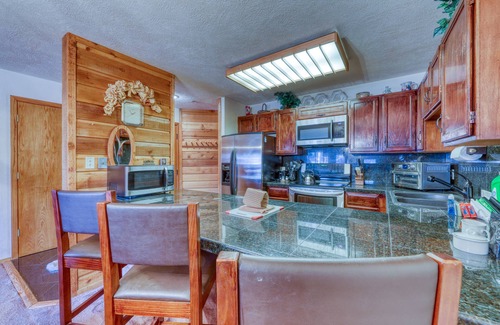 Historic District Condo | Ideally located condo with pool, hot tubs & sauna - walk to lifts & Main Street
