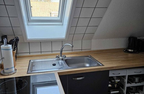 Vitzdorf Apartment | Idyllically situated apartment on the 1st floor with a view of the countryside and rapeseed fields.