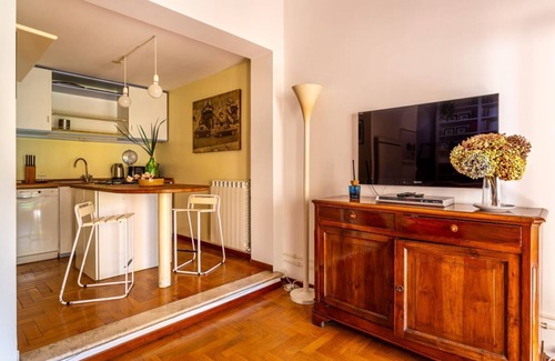 Rione XIV Borgo Apartment | iFlat | Comfy apartment with vista near St. Peter